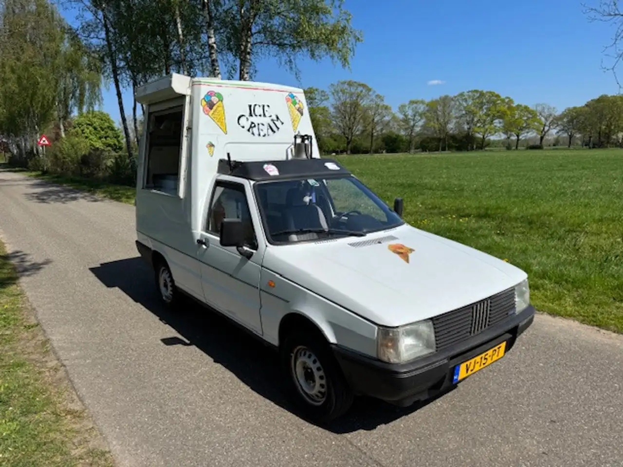 Fiat Fiorino 1.7 D IJscowagen / Verkoopwagen, foto 10