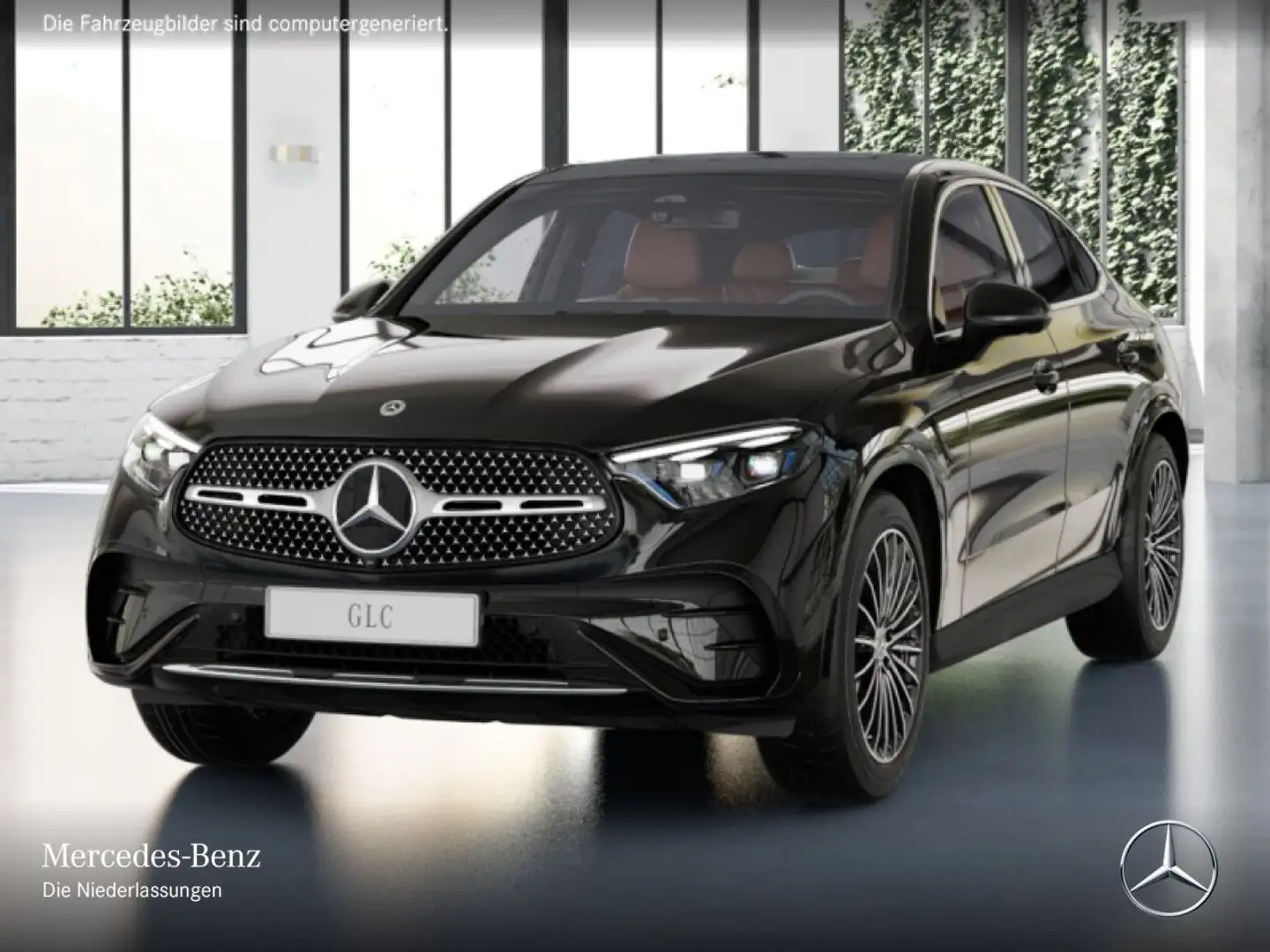Mercedes-Benz GLC 220 d 4M AMG+PANO+360+AHK+SITZKLIMA+TOTW+9G Schwarz - 2