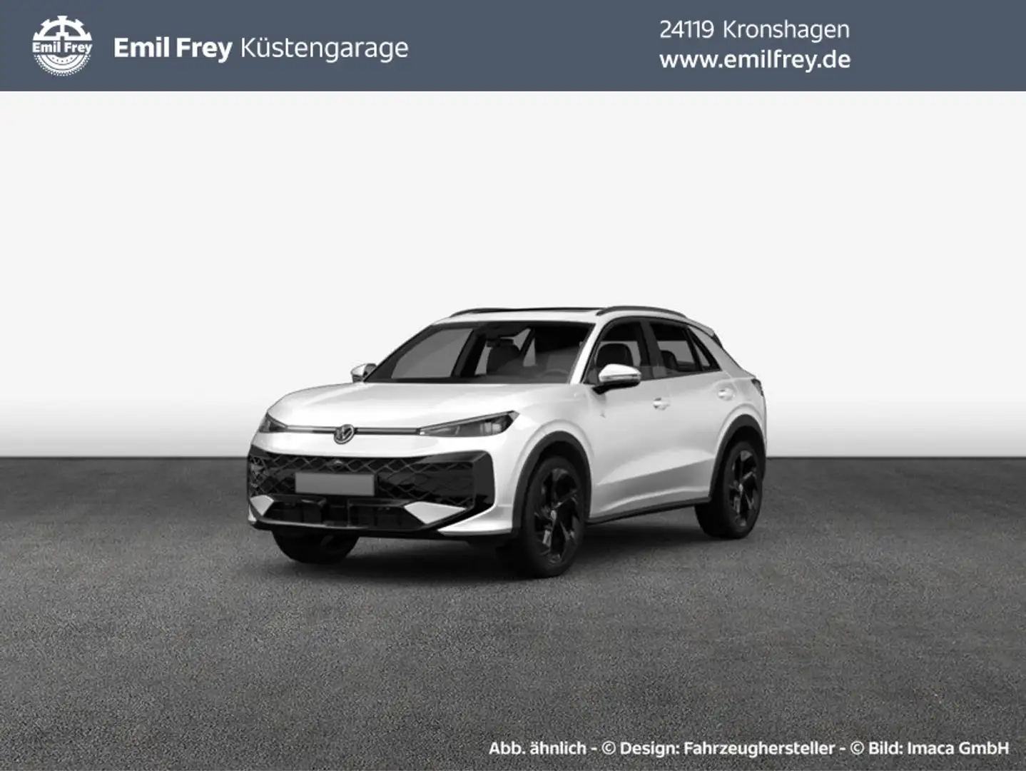 Volkswagen T-Roc R-Line 1.5 l eTSI OPF 110 kW (150 PS) 7-Ga Blanc - 1