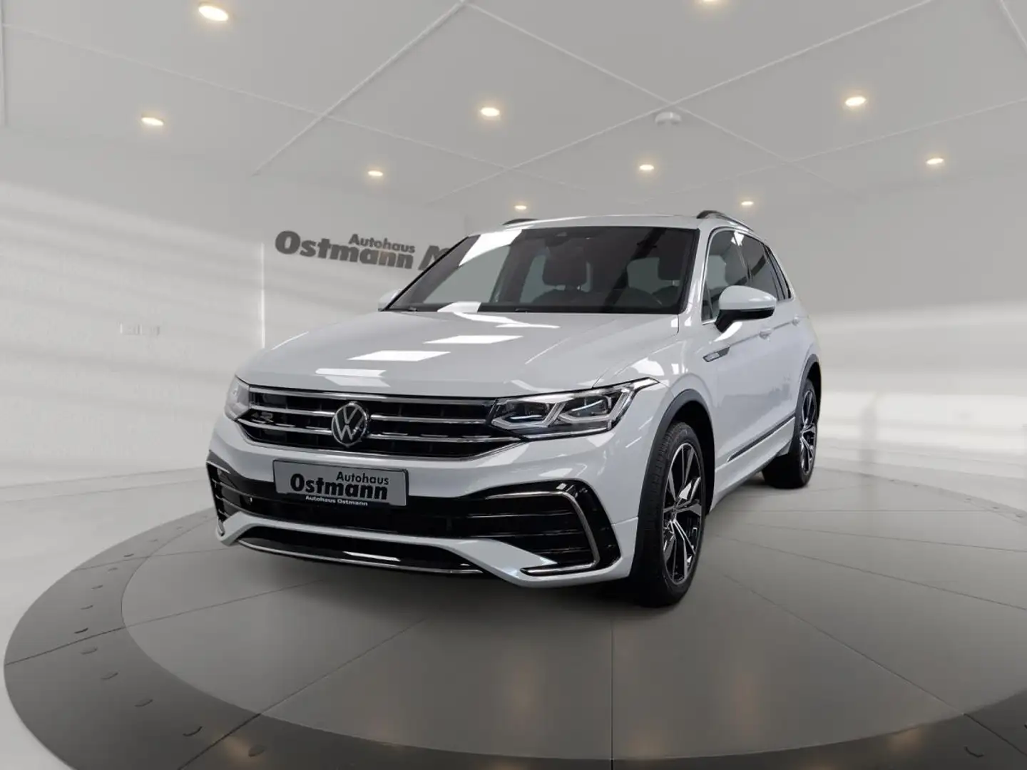 Volkswagen Tiguan 2.0 TDI 4Motion R-Line AHK HUD 20 Matrix Weiß - 1