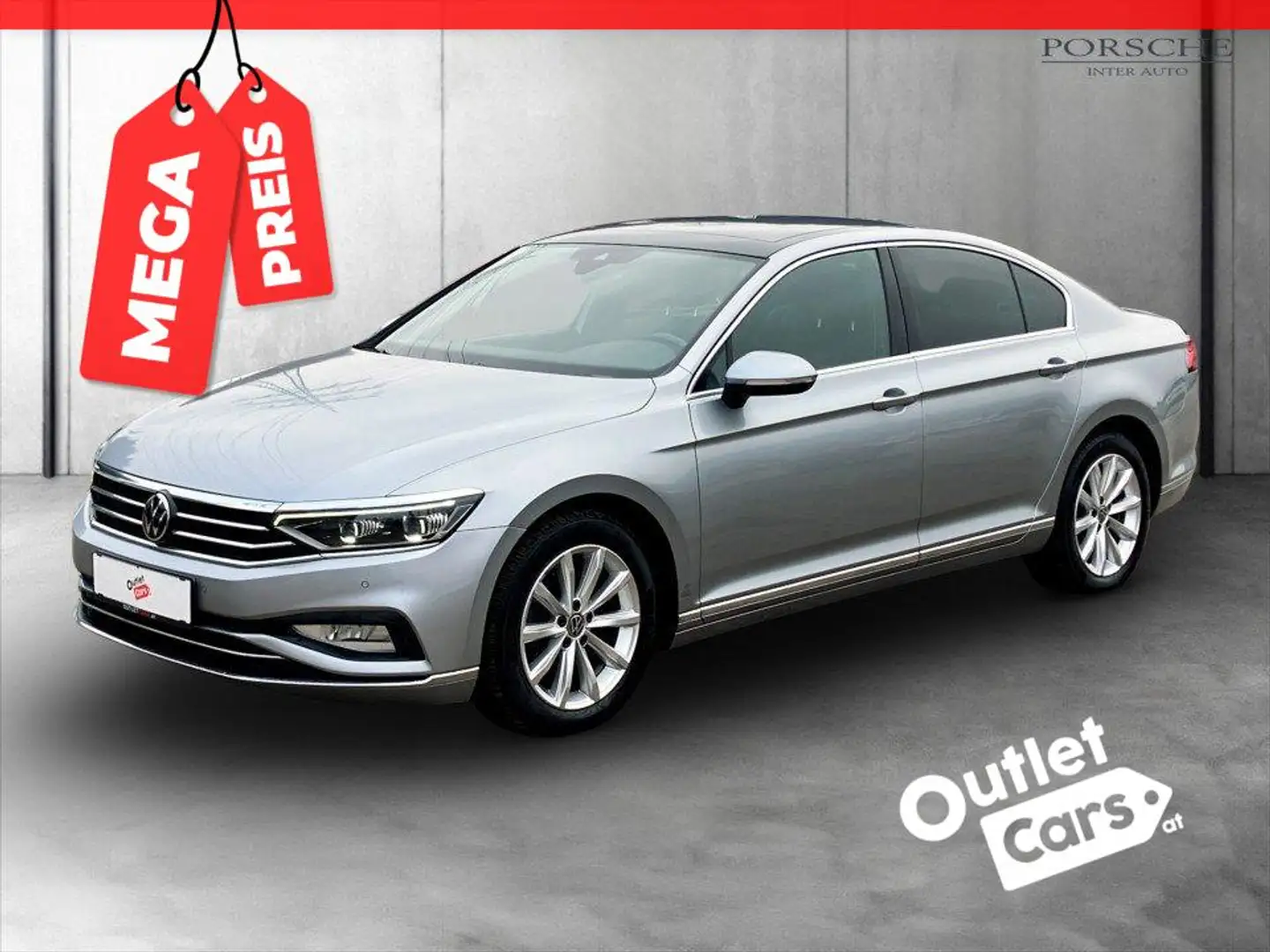 Volkswagen Passat 1.5 TSI Eleg. DSG MATRIX+AHK+MEGAVOLL Silber - 1