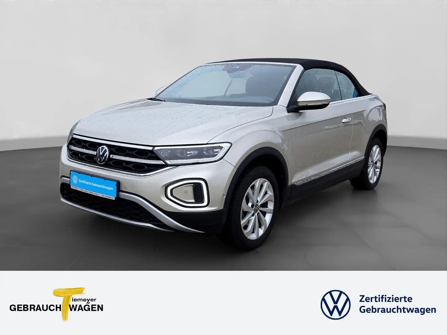 Volkswagen T-Roc 1.0 TSI STYLE ST.HEIZ KAMERA MAT Silber - 1