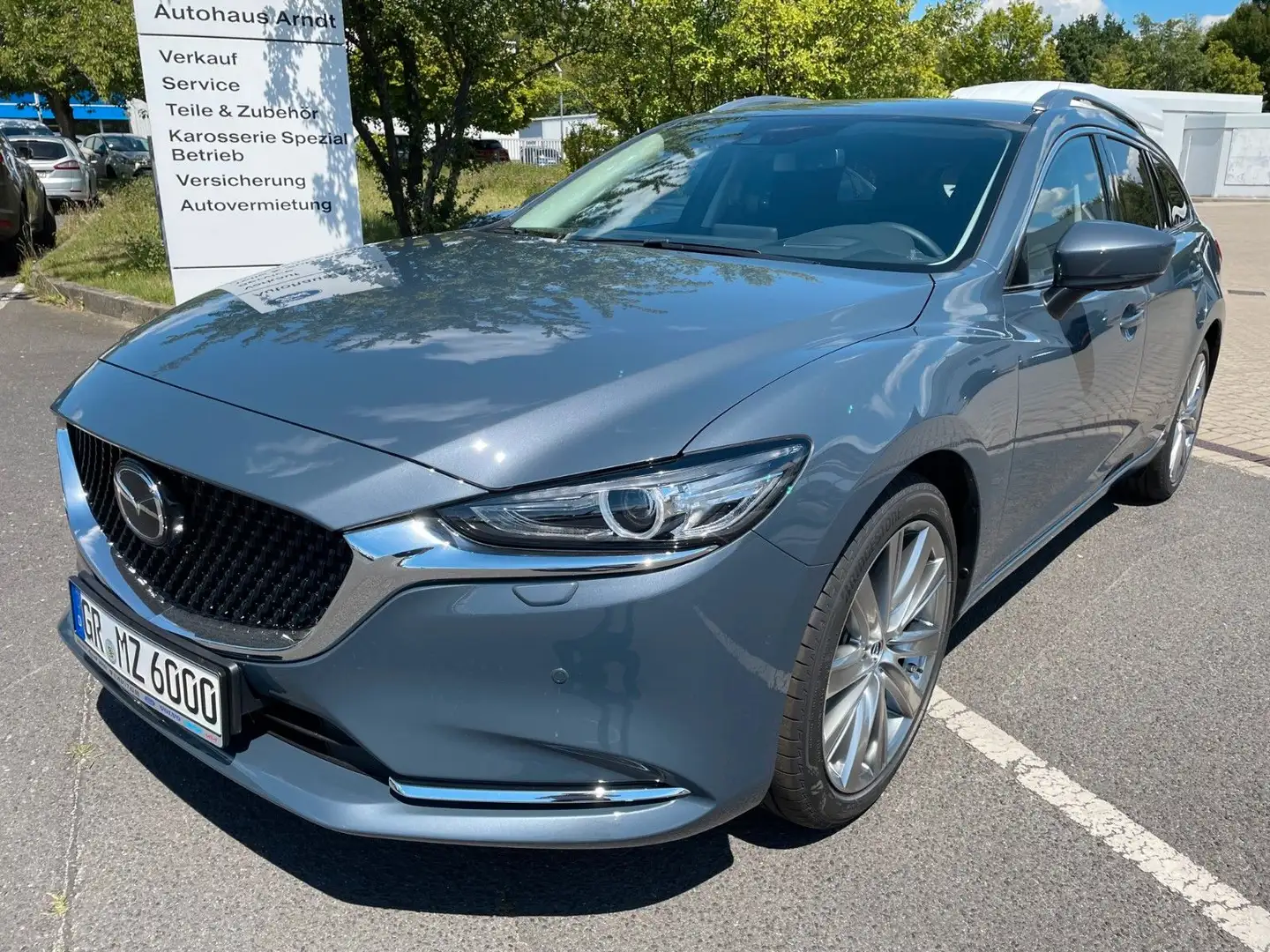 Mazda 6 Exclusive-Line 2,5l 194PS Automatik *MatrixLED Grau - 1