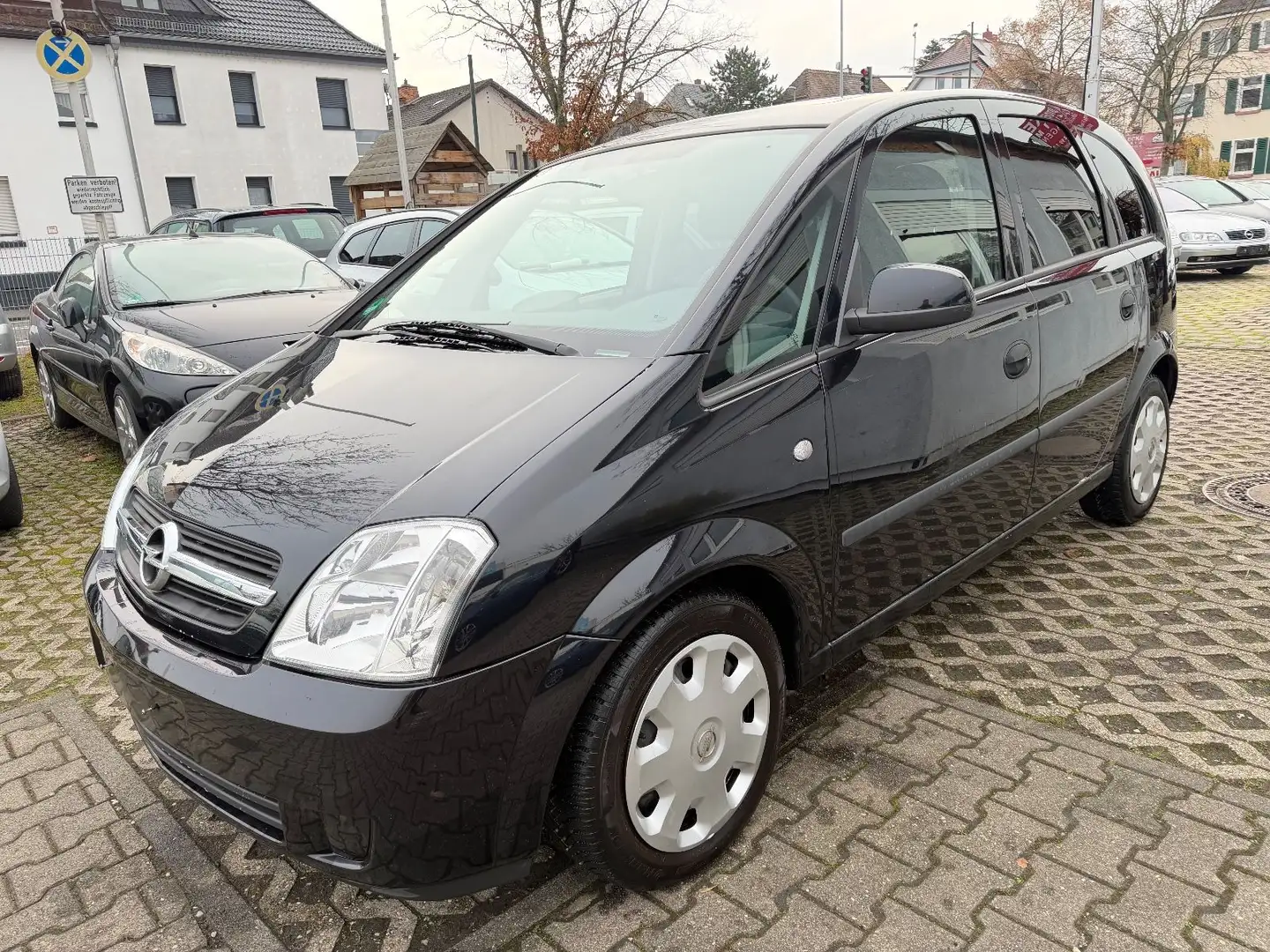 Opel Meriva A 1.6 16v mit 1. Vorbesitzer HU 7/27 Schwarz - 1