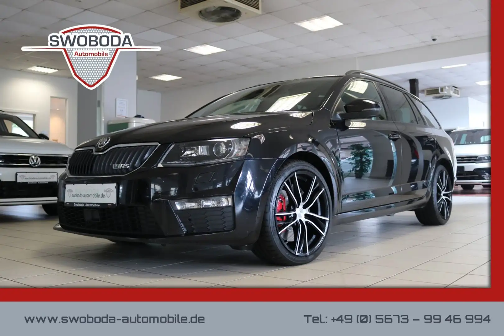Skoda Octavia Combi RS Navi Bi-Xenon ACC Schwarz - 1