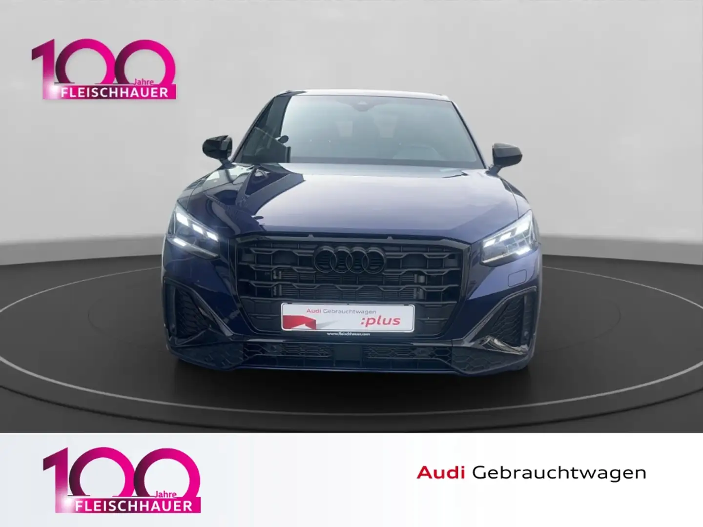 Audi Q2 1,5 TFSI S TRONIC S LINE AHK+NAVI+LED+DC Blau - 2