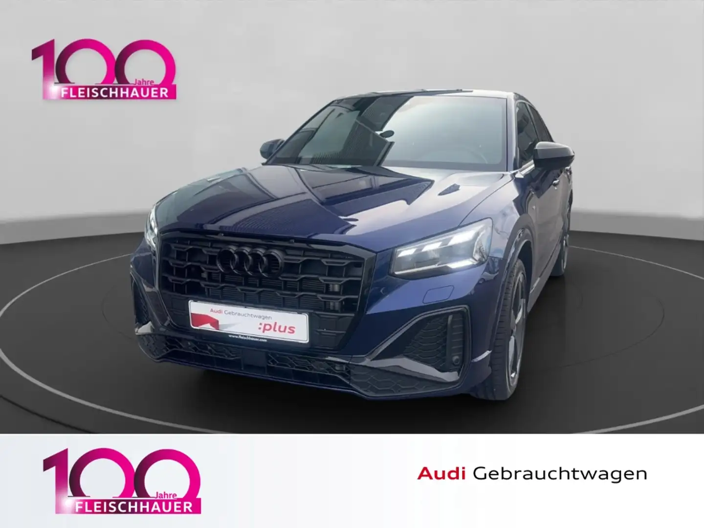 Audi Q2 1,5 TFSI S TRONIC S LINE AHK+NAVI+LED+DC Blu/Azzurro - 1