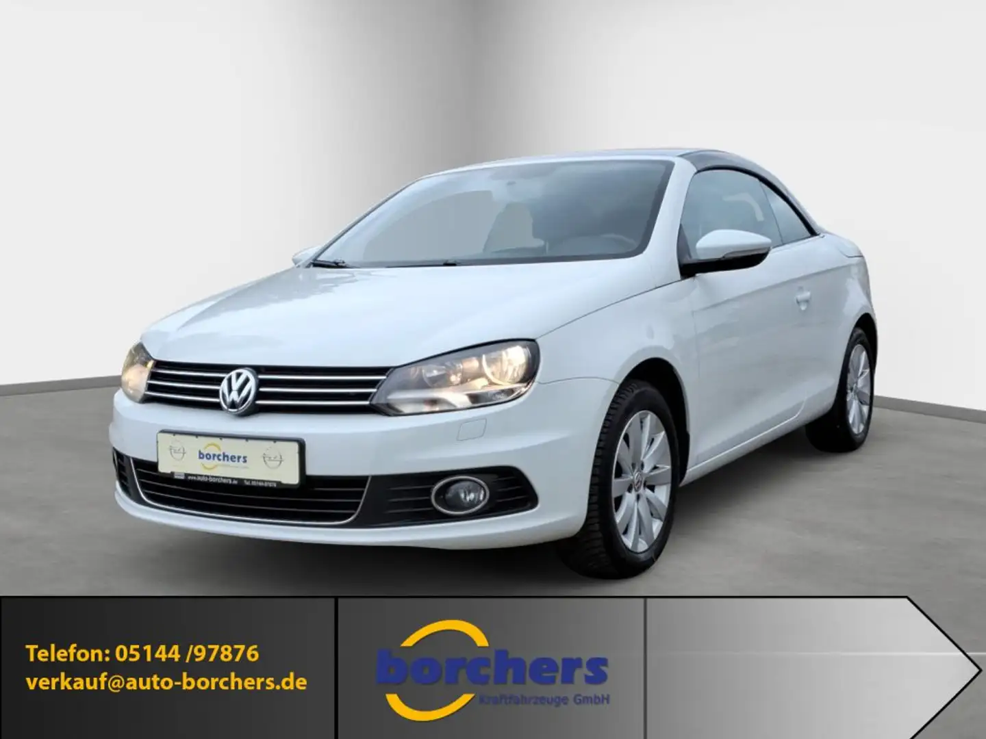 Volkswagen Eos 1.4 TSI BlueMotion Technology Weiß - 1