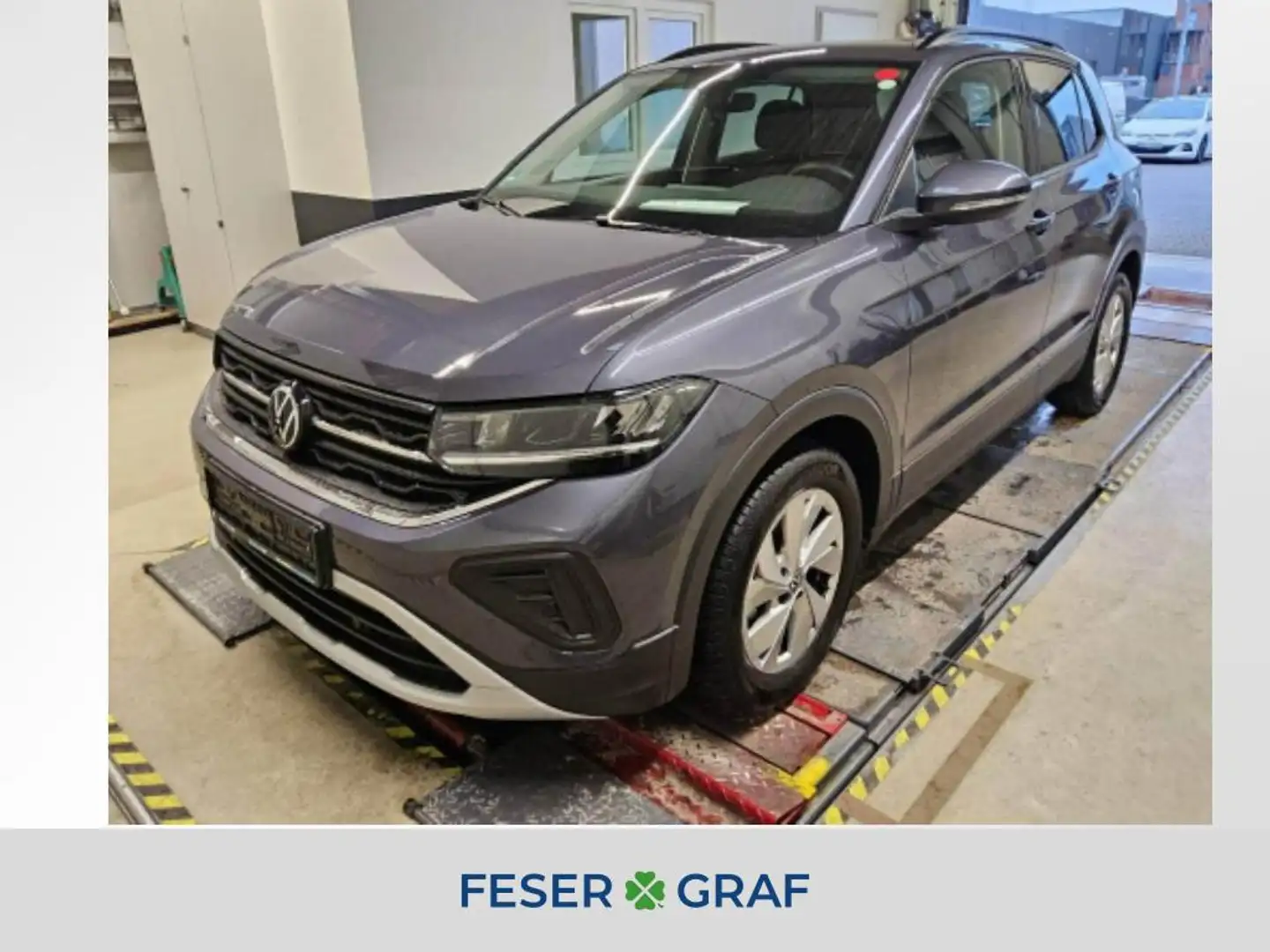 Volkswagen T-Cross Life 1.0 l TSI LED/Rear View/Sitzhzg./Navi Grau - 1
