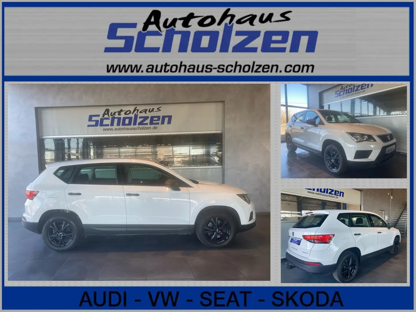 SEAT Ateca 1,0 TSI Reference Weiß - 1