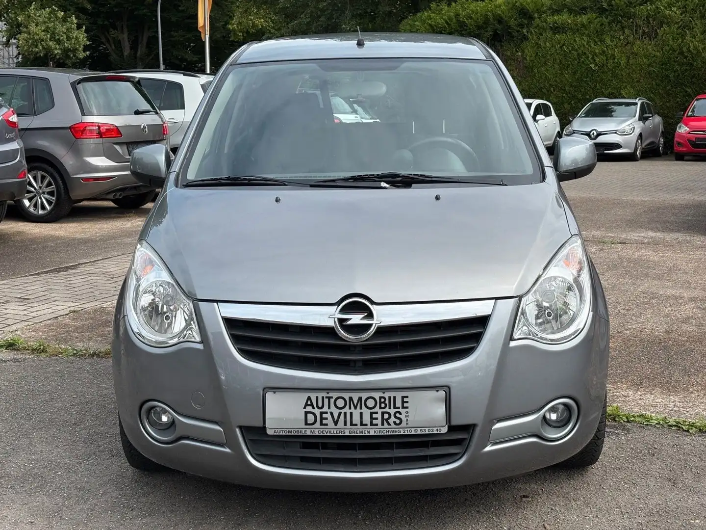Opel Agila B Edition Automatik, Klima, SHZ, 1. Hand Gris - 2