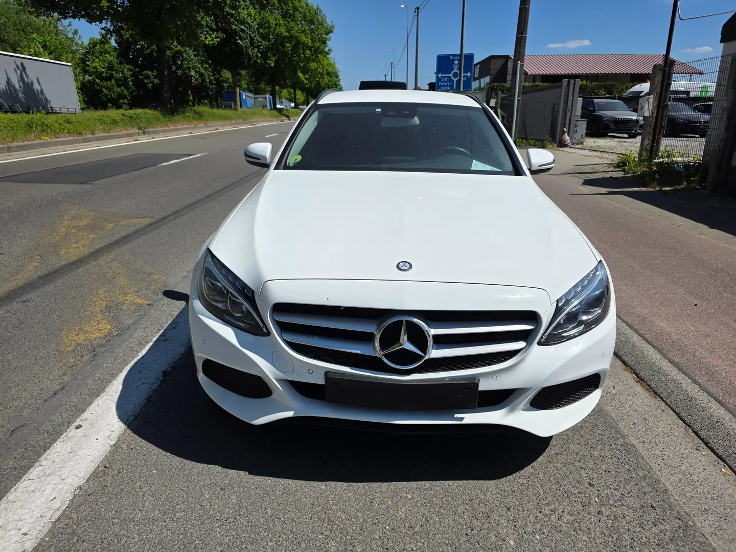 Mercedes-Benz C 200 da AUTOMAAT IN PERFECTE STAAT MET VEEL OPTIES !! Fehér - 2