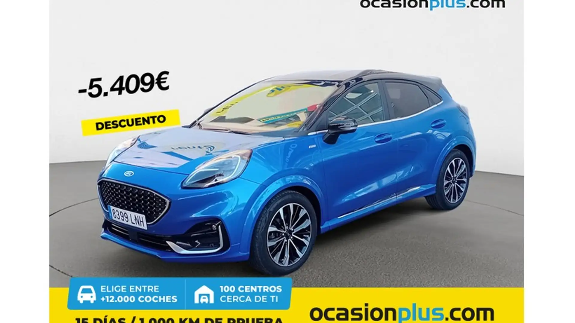 Ford Puma 1.0 EcoBoost Vignale Aut. 125 Azul - 1