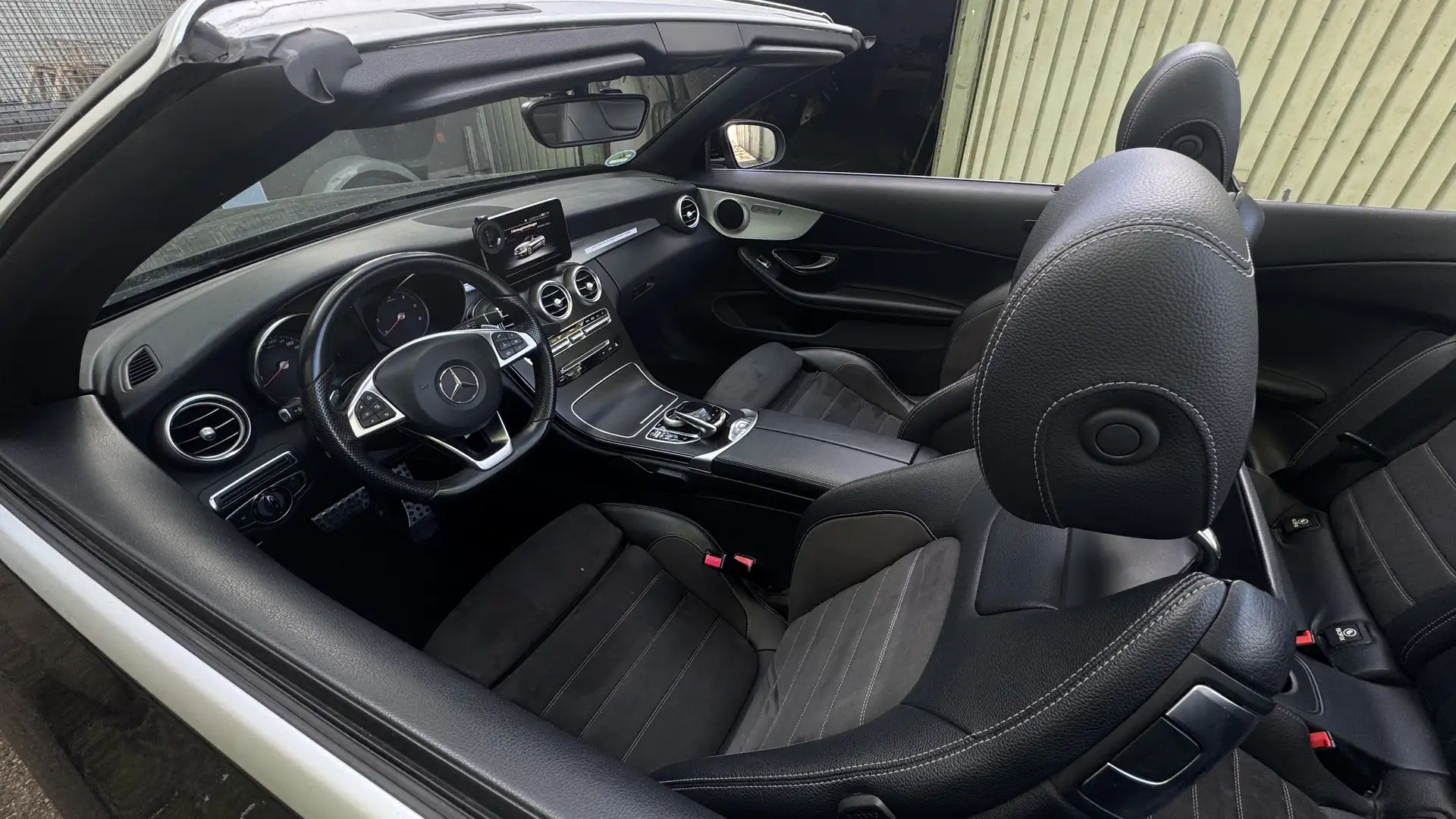 Mercedes-Benz C 220 C 220 d (205.404) AMG line!! Motor Getriebe super! Schwarz - 2