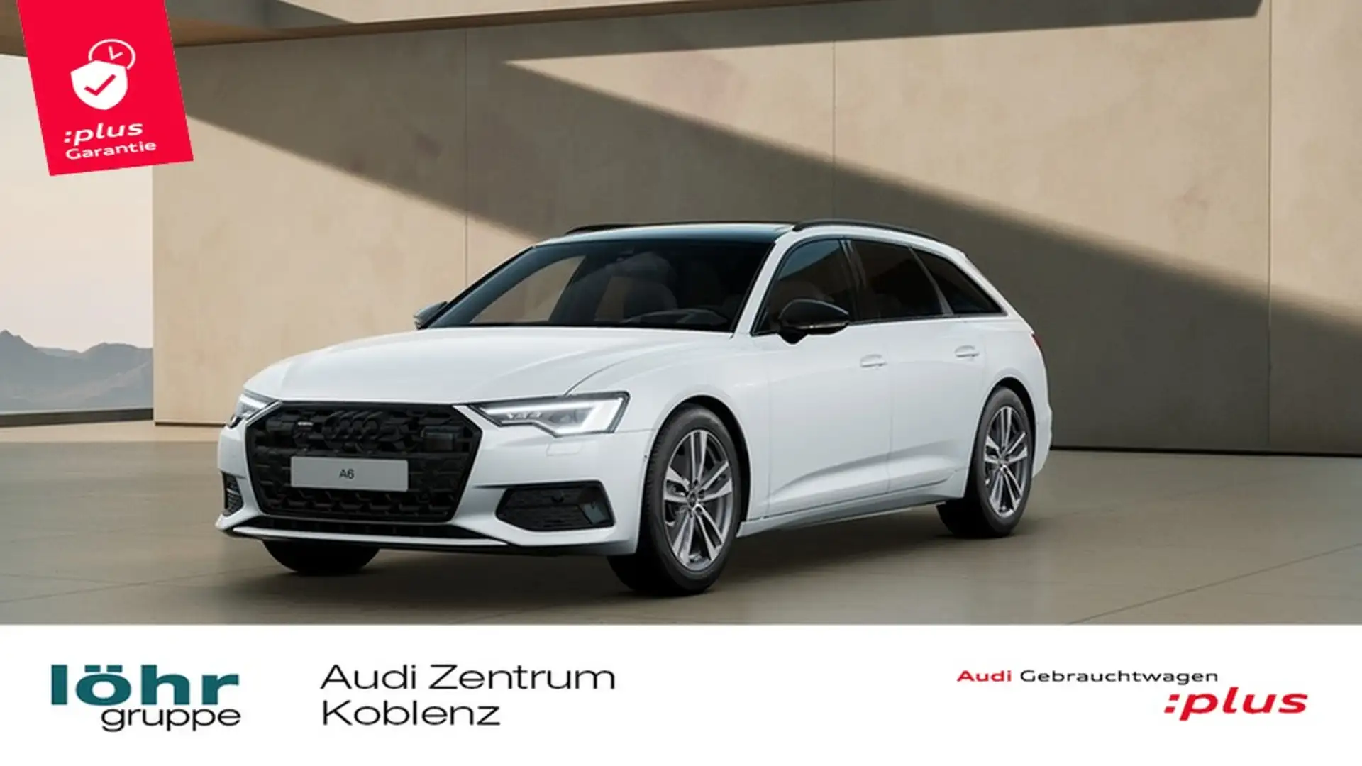 Audi A6 Avant 45 TFSI advanced s-line Matrix Panorama Weiß - 1
