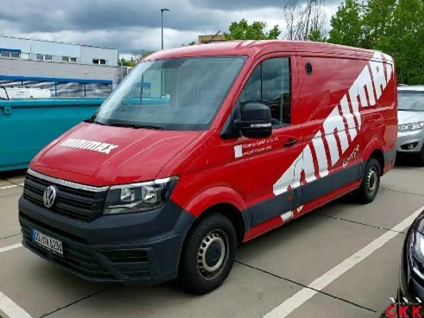 Volkswagen Crafter Kasten 35 2,0TDI mittellang Sortimo System Piros - 1
