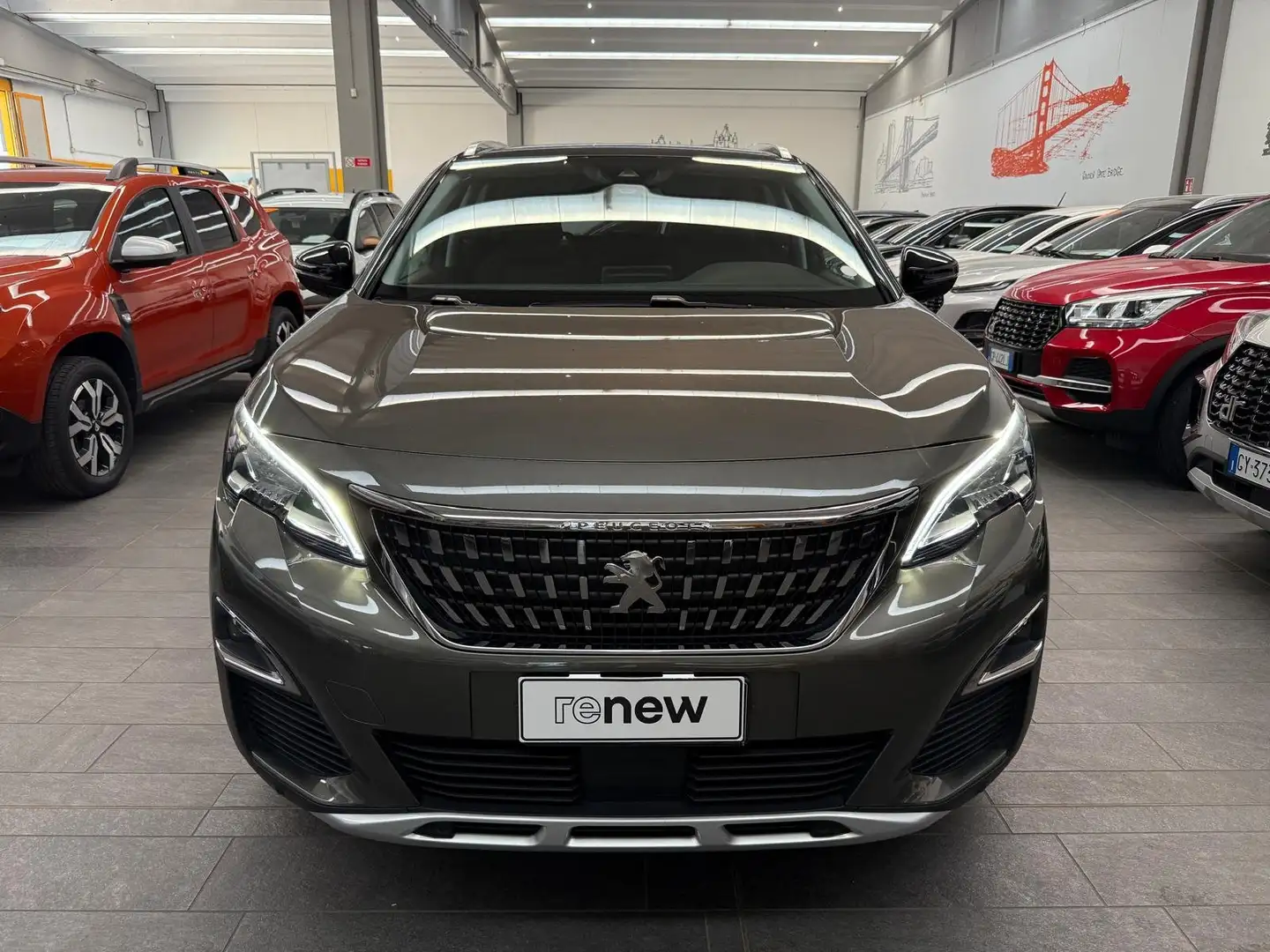 Peugeot 3008 Allure Navi Pack 1.6 BlueHDi 120cv EAT6 Grigio - 2