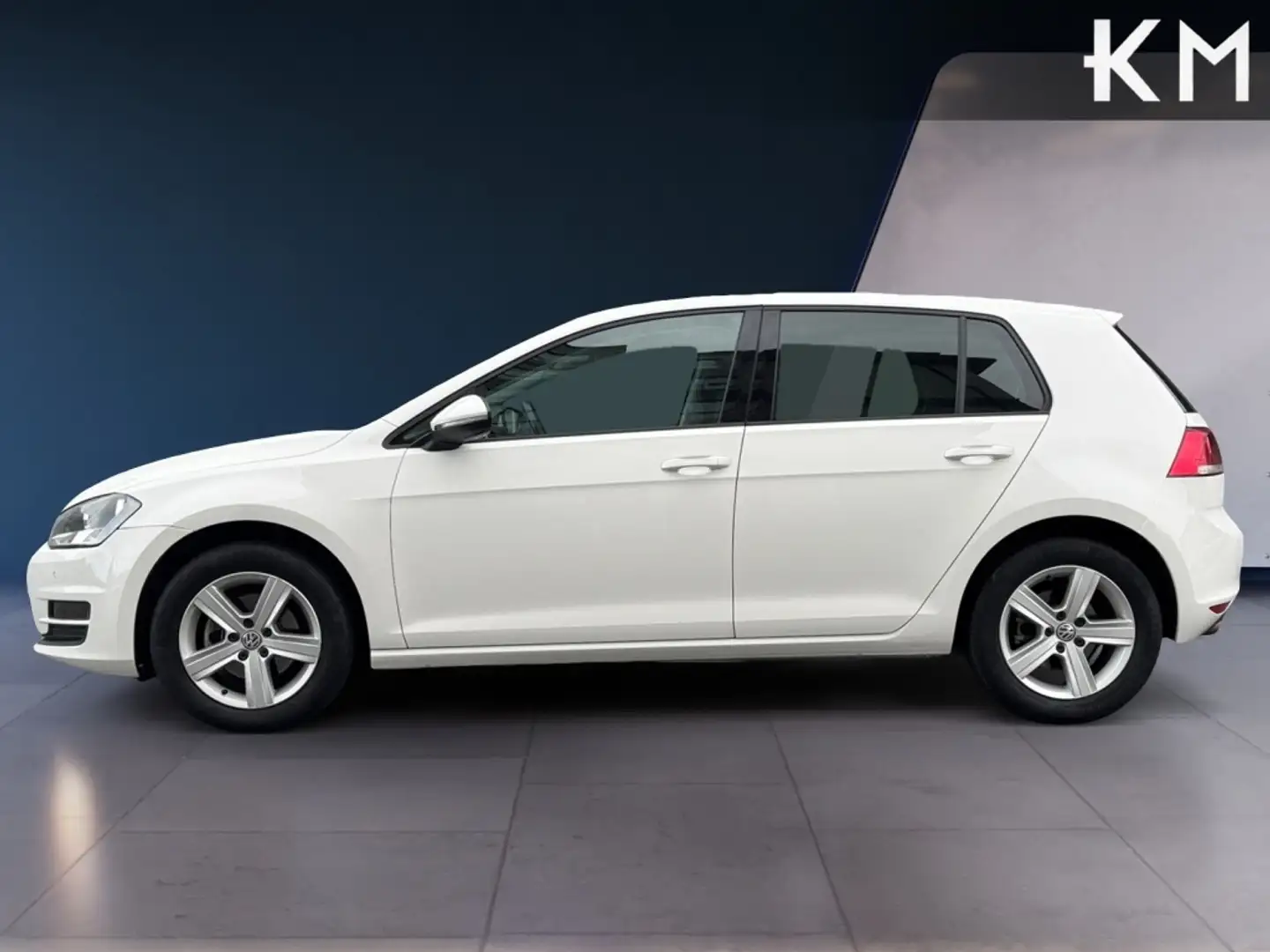 Volkswagen Golf 1.4 TSI BMT Advance DSG 125 Blanc - 2