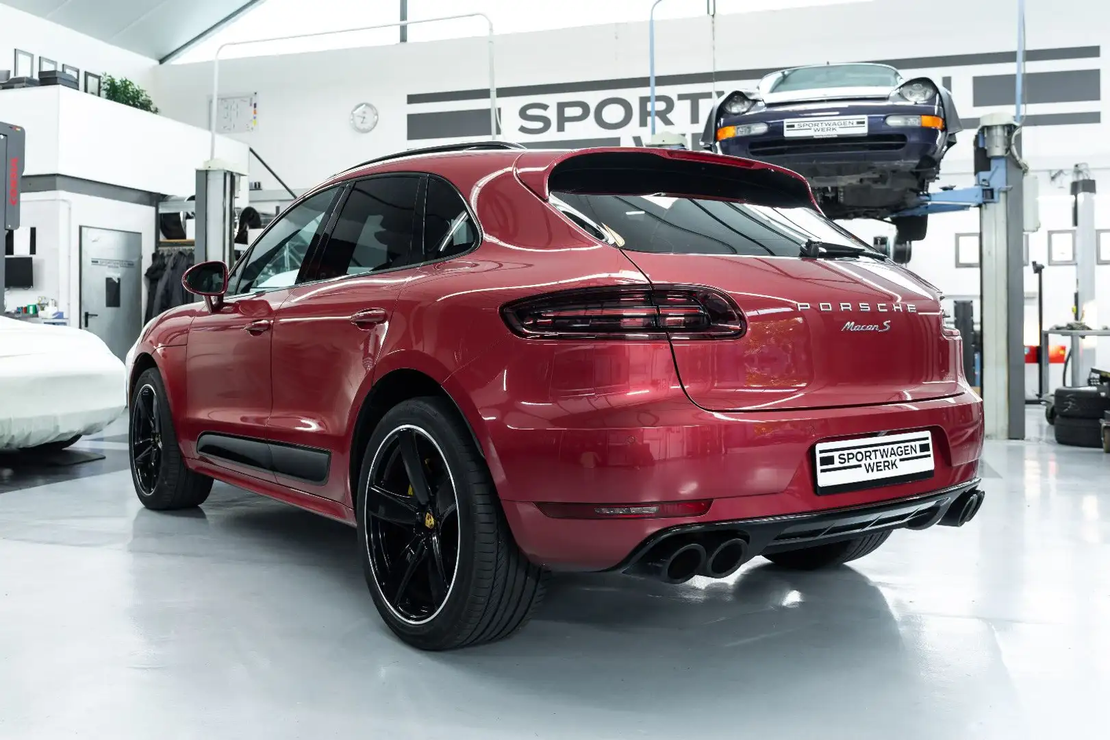 Porsche Macan S I PCCB I PDLS I Burmester I *Presse* Rot - 2