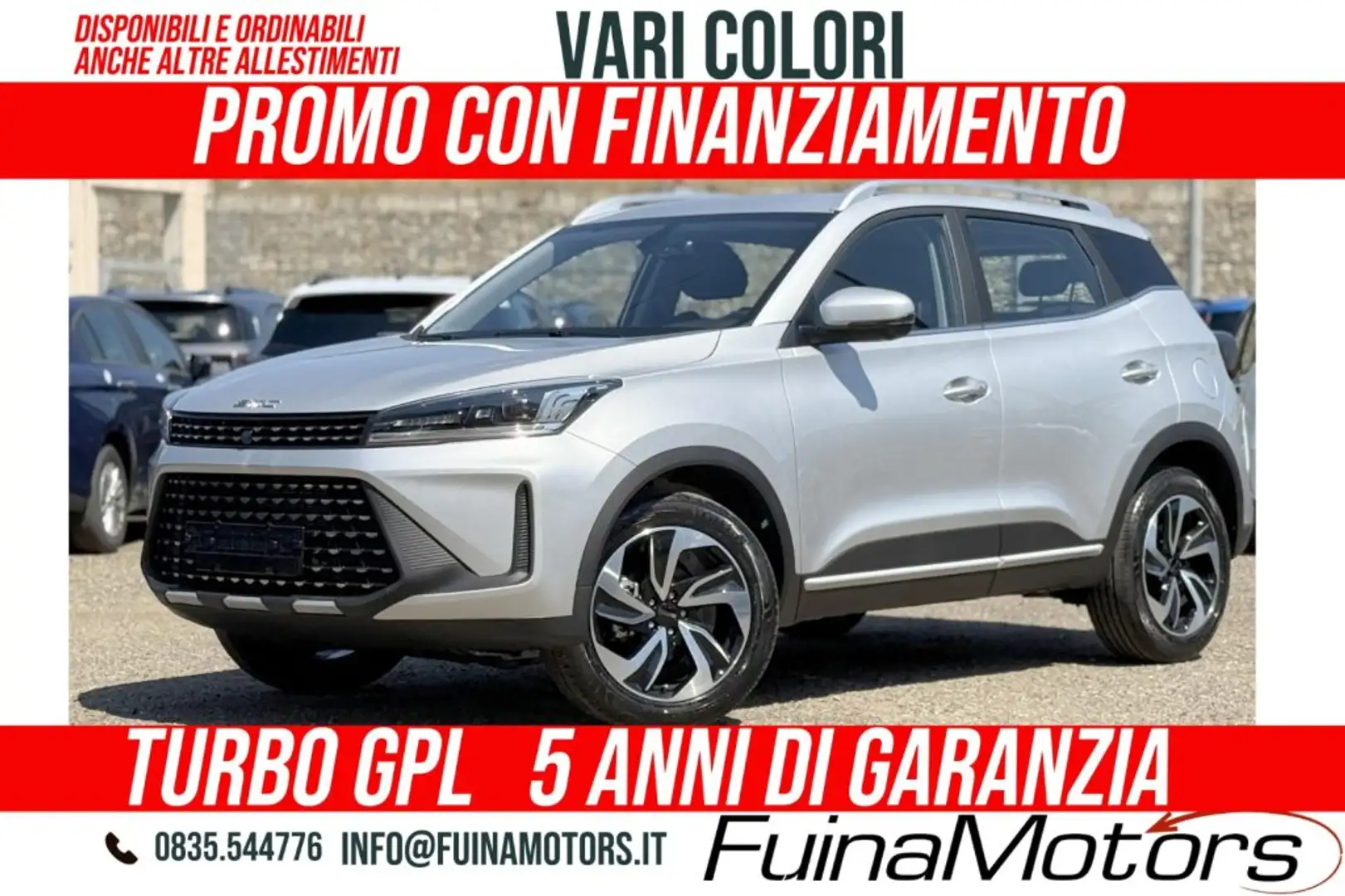 EMC SEI 1.5 GPL CVT TURBO AUTOMATICO 5 ANNI DI GARANZIA Schwarz - 1