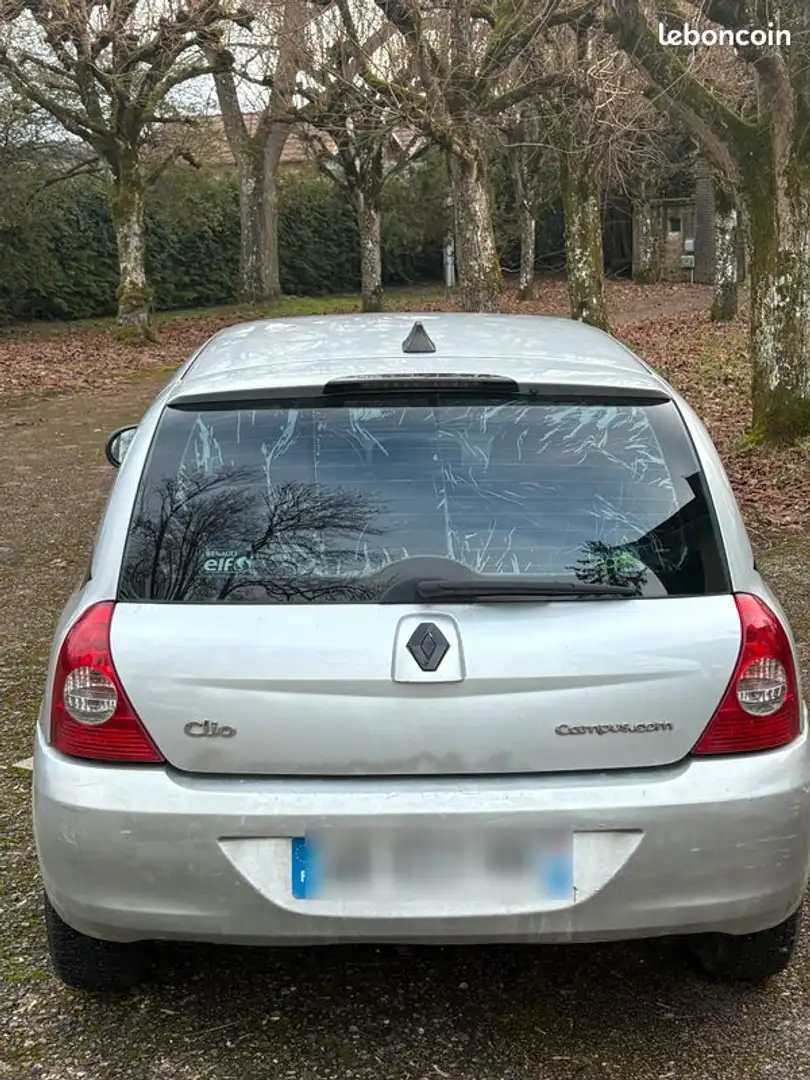 Renault Clio Clio 1.5 dCi 65 eco2 Campus Gris - 2