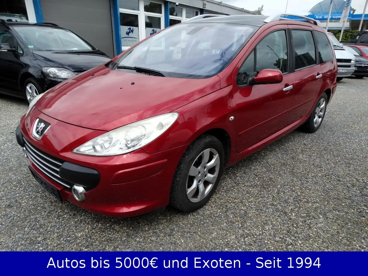 Peugeot 307 Break 110 - Panoramadach - Klima - 1.Hand Rot - 1
