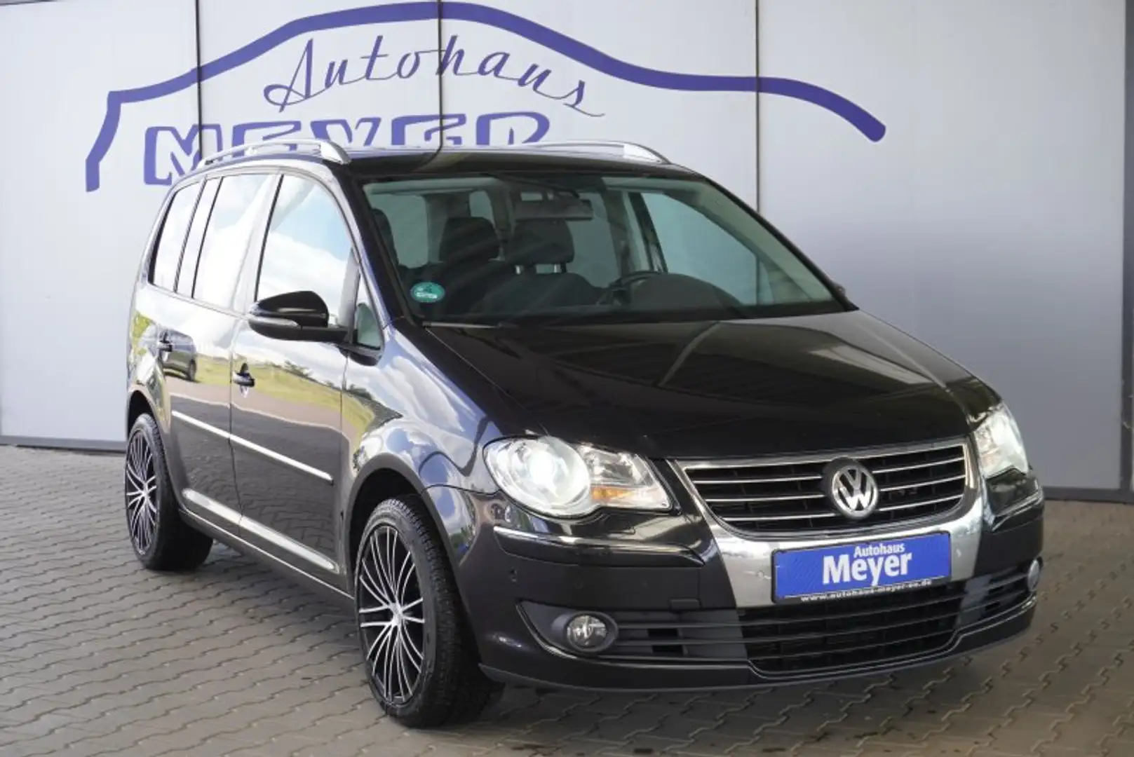 Volkswagen Touran Highl.2,0TDI 170PS DSG aAHK/Standhz/Navi/Winterp. Nero - 1