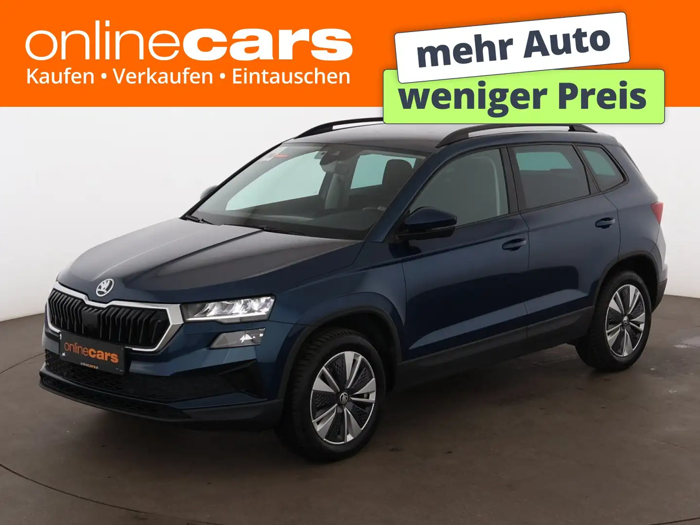Skoda Karoq 2.0 TDI 4x4 Ambition Aut LED RADAR NAVI PDC Blau - 1