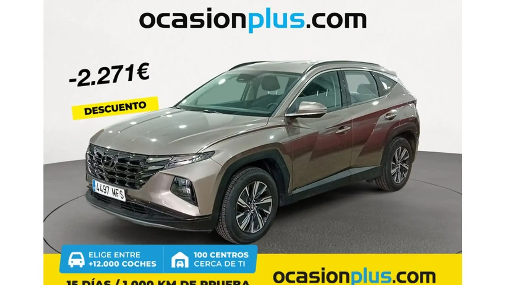 Hyundai TUCSON 1.6 CRDI Maxx 4x2 Brun - 1