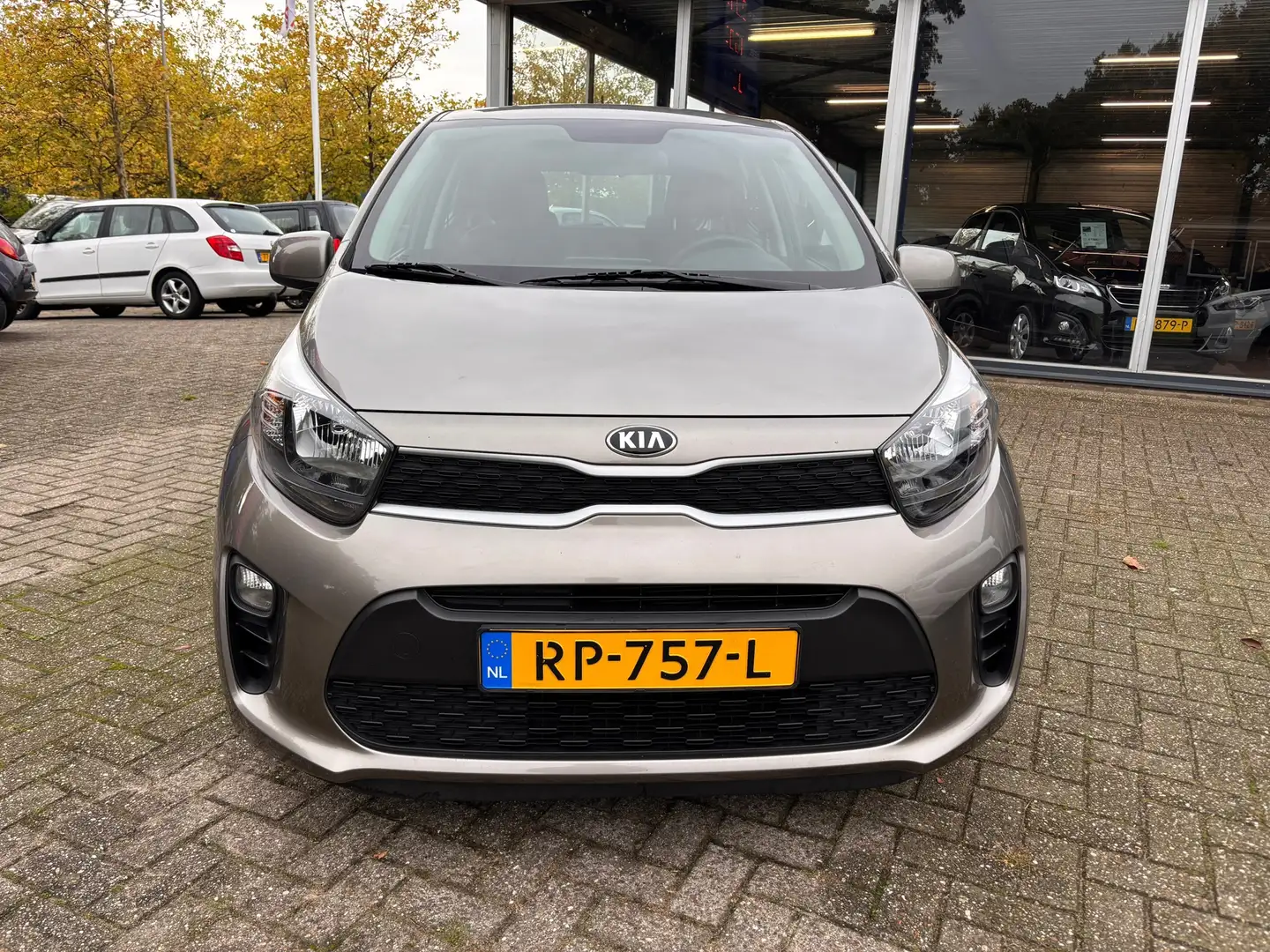 Kia Picanto 1.0 CVVT EconomyPlusLine|APK 28-01-2027!! |90.215 Grijs - 2