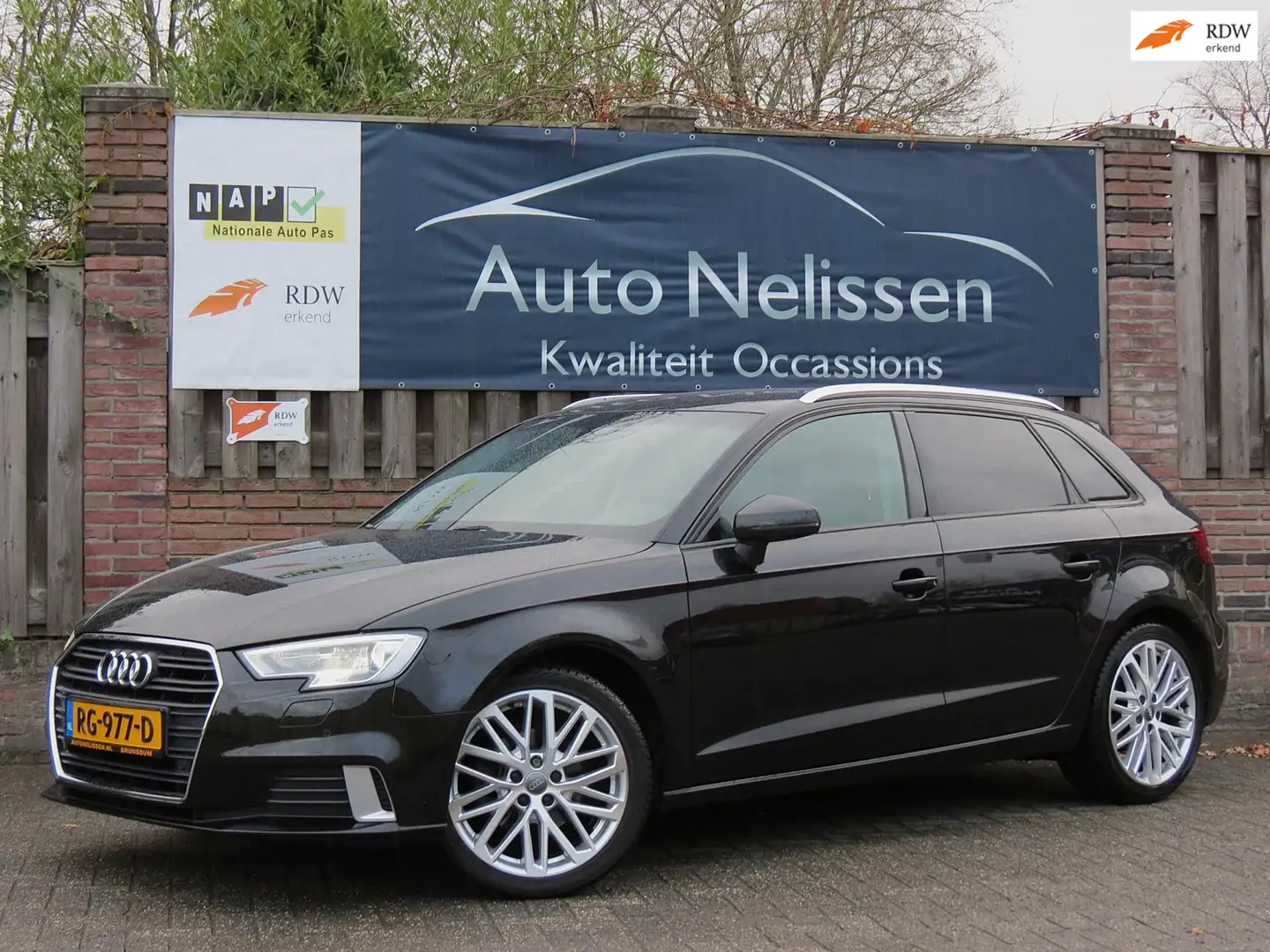 Audi A3 Sportback 1.0 TFSI Sport S Line Edition | AUTOMAAT Negro - 1