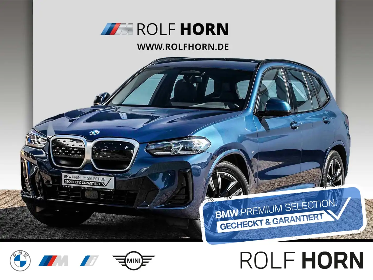 BMW iX3 Inspiring RfKam. Navi LED Sitzhzg. Klimaaut. Blau - 1