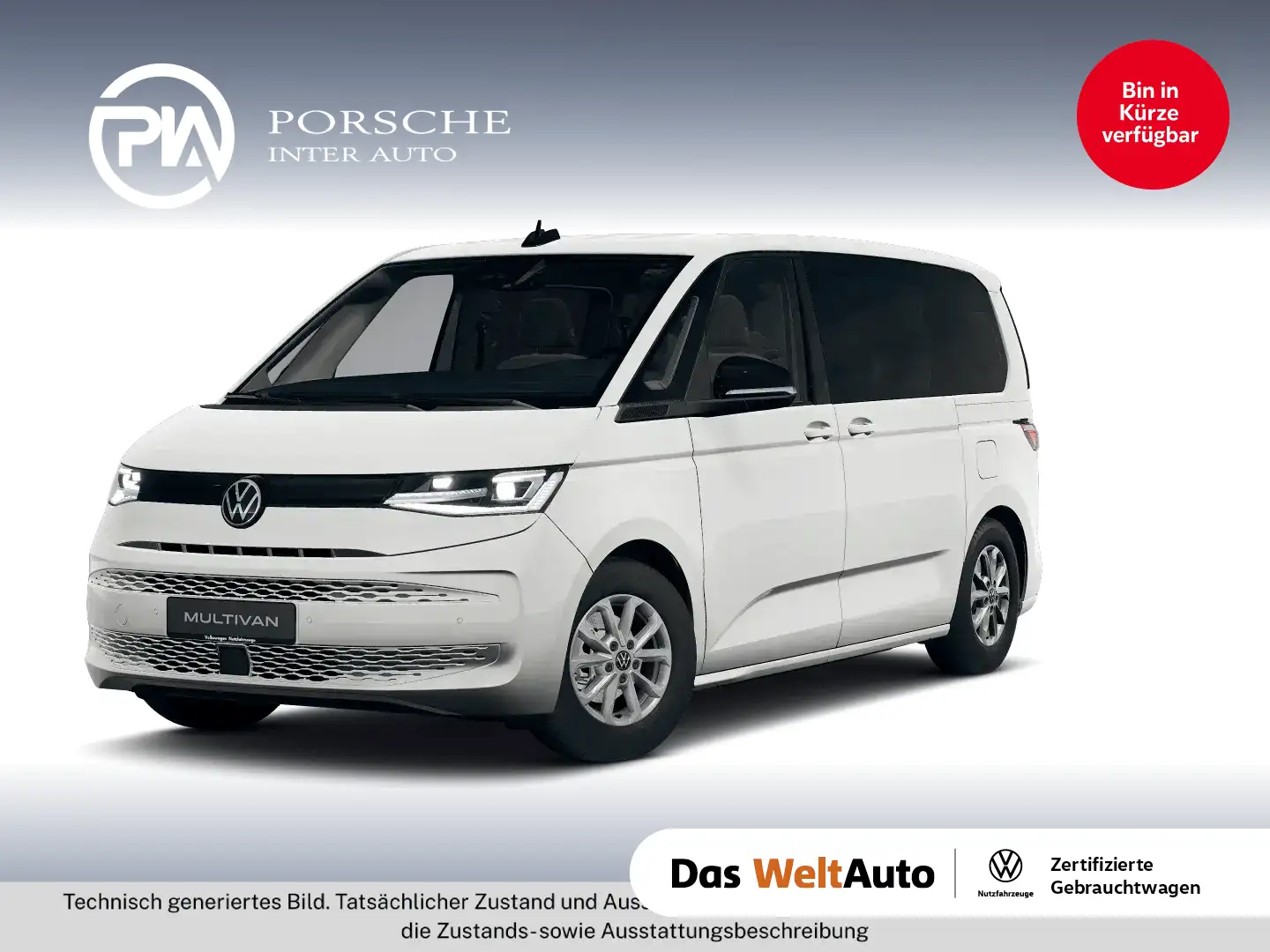 Volkswagen T7 Multivan VW T7 Multivan Business TDI Weiß - 1