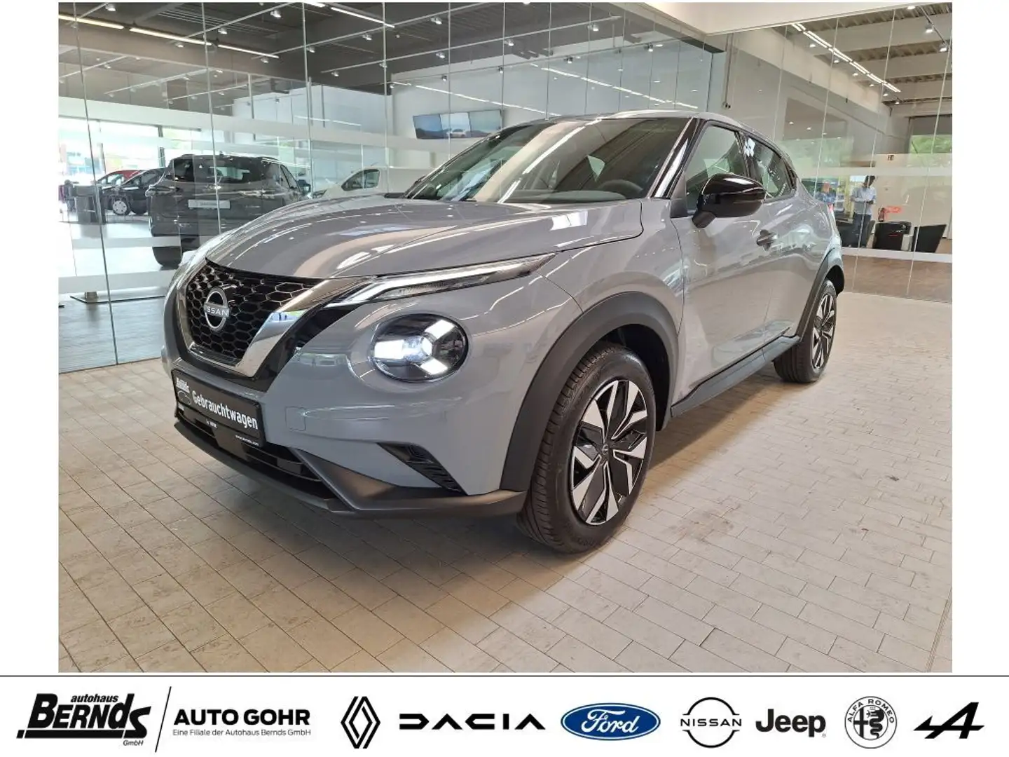 Nissan Juke 1.0 DIG-T Acenta NissanConnect NAVIG. Voll-LED Gris - 1