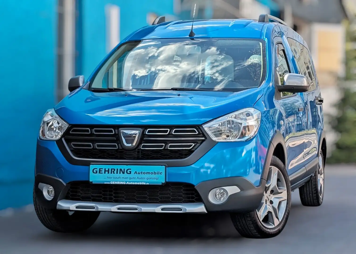 Dacia Dokker Stepway+ 95dci 45TKm*Klima*Navi*8Räder*1A Blau - 1
