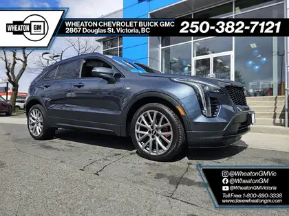Blue 2021 Cadillac XT4 Sport AWD SUV / Crossover Four-Wheel Drive 9-Speed Automatic