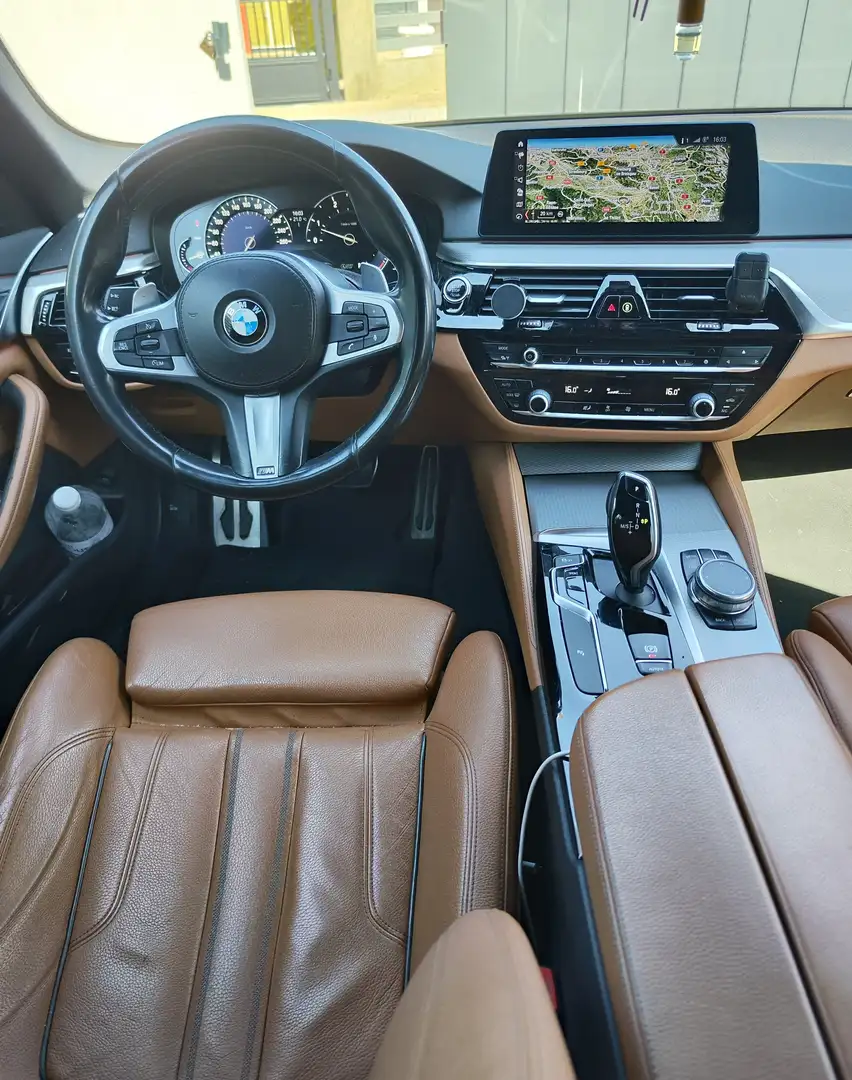 BMW 530 530d xDrive 265 ch BVA8 M Sport Gris - 2