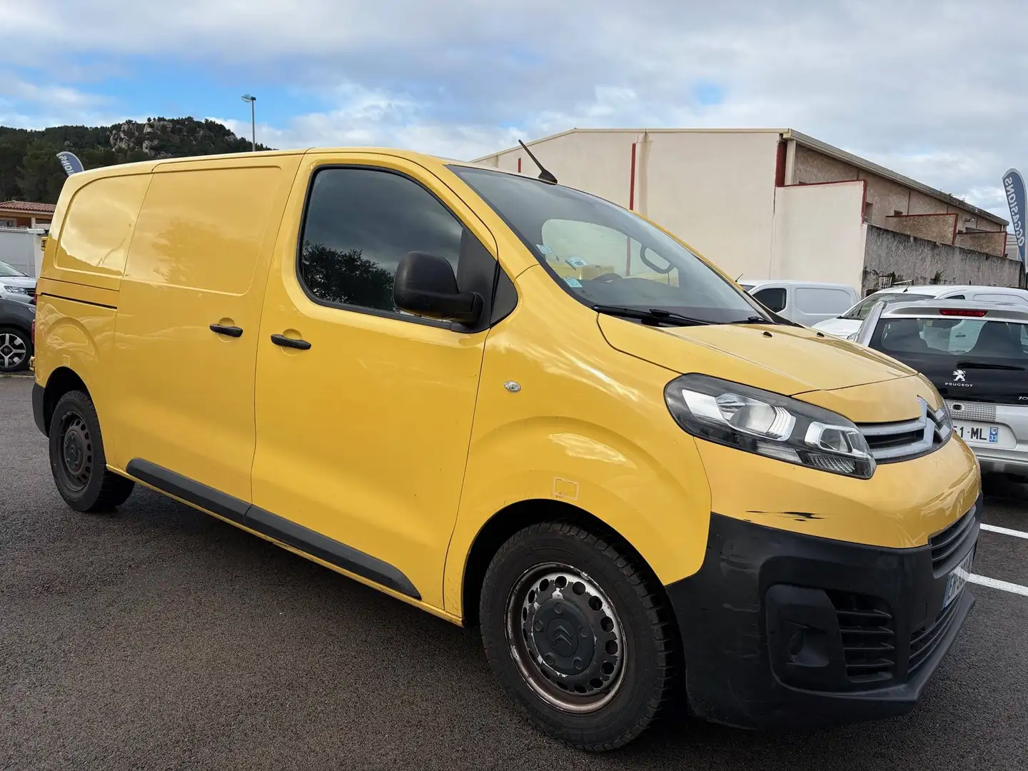 Citroen Jumpy M 1.6 BLUEHDI 95 CONFORT 3 PL Jaune - 2
