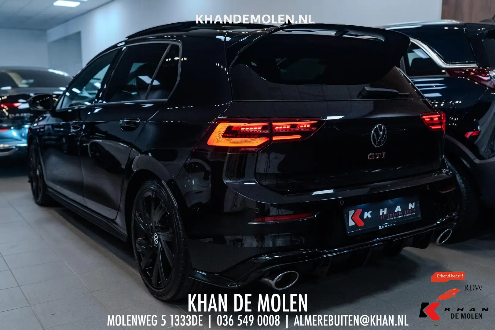 Volkswagen Golf GTI 2.0 TSI Clubsport PANO|HARMAN|HUD|IQ Negro - 2