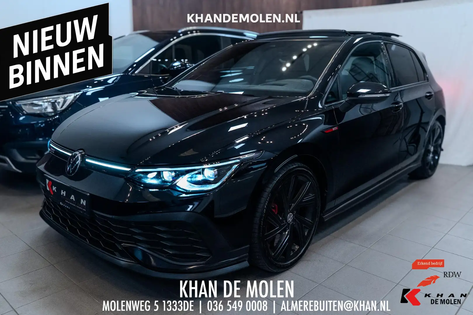 Volkswagen Golf GTI 2.0 TSI Clubsport PANO|HARMAN|HUD|IQ Negro - 1