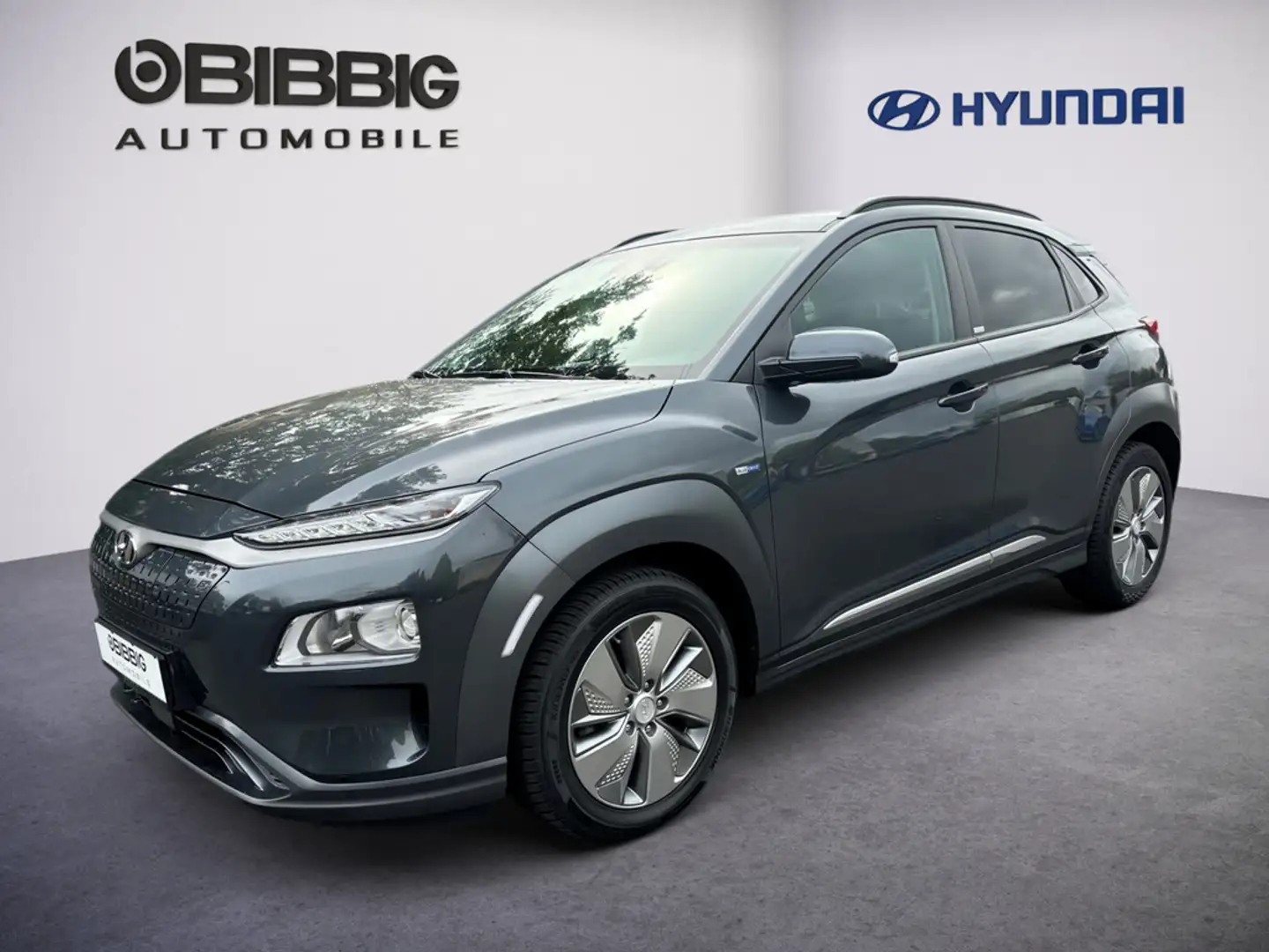 Hyundai KONA Elektro 100kW Advantage KAMERA NAVI ACC Gris - 1