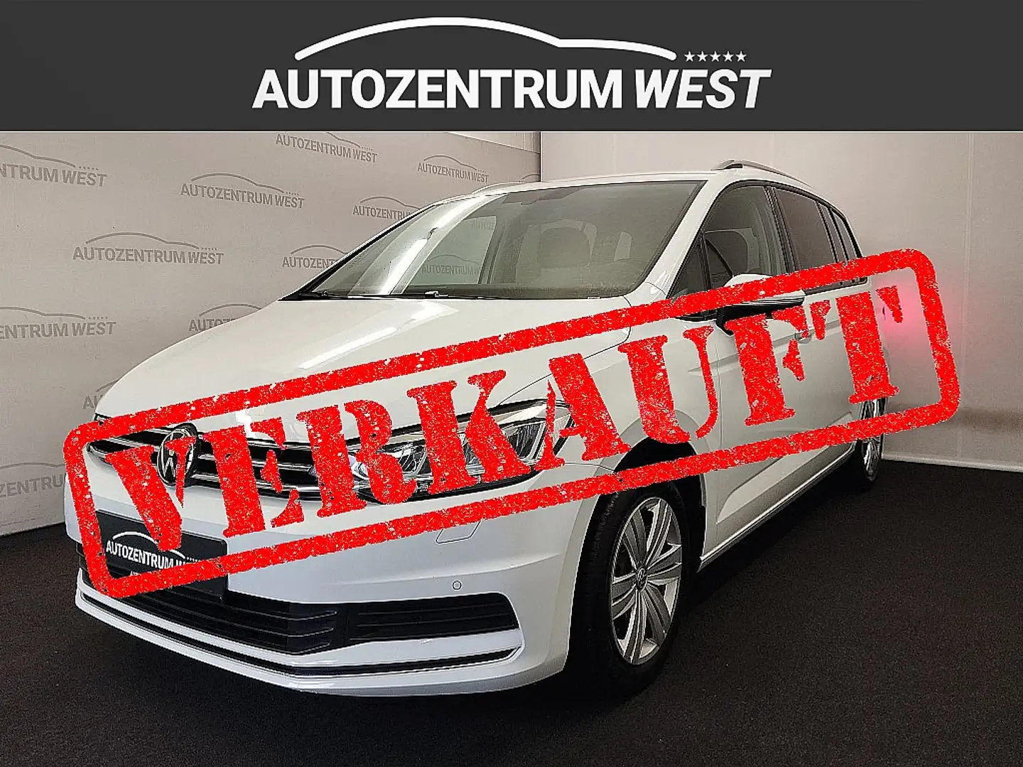 Volkswagen Touran Comfortline 2,0TDI *7 Sitze*..LED/Navi/ACC Weiß - 1