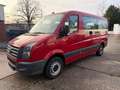 Volkswagen Crafter 35 mittel L2H1, 9 Sitze, 1. HAND Rot - thumbnail 2