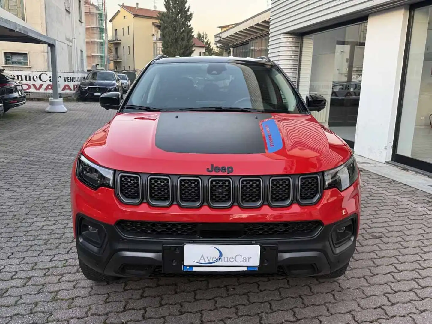 Jeep Compass 1.3 turbo t4 phev Trailhawk 4xe TELECAMERA 360° Roşu - 2