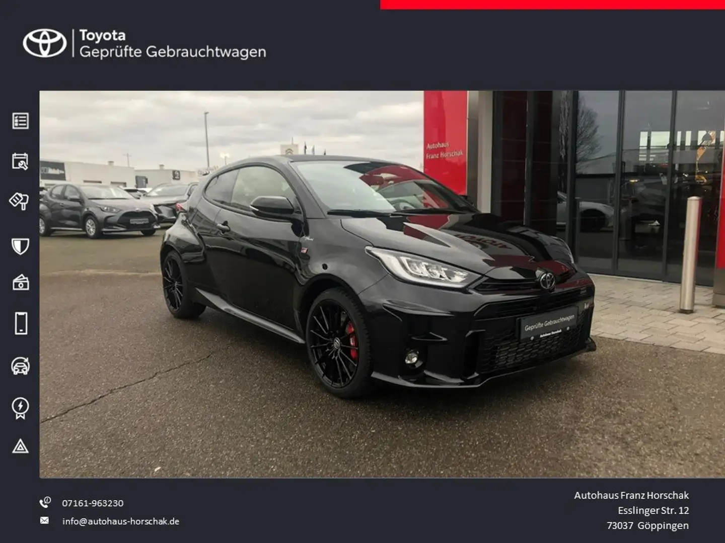 Toyota Yaris GR High Performance Paket Schwarz - 1