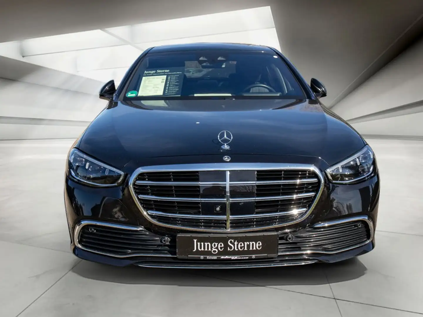Mercedes-Benz S 400 d 4M Pano+StaHzg+AHK+360°+Distr+Airmat+Bea Schwarz - 2