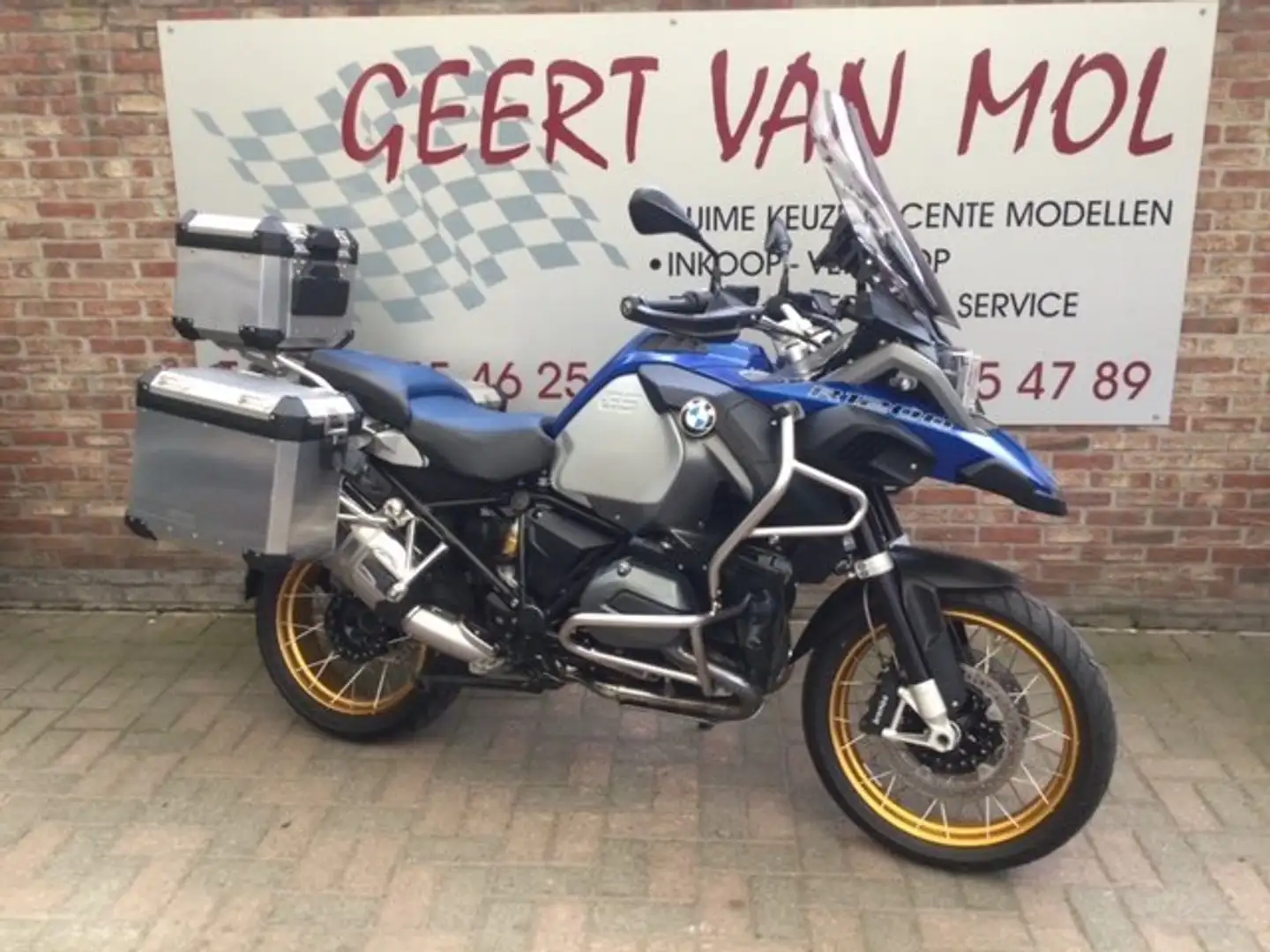 BMW R 1200 GS Adventure Blauw - 1