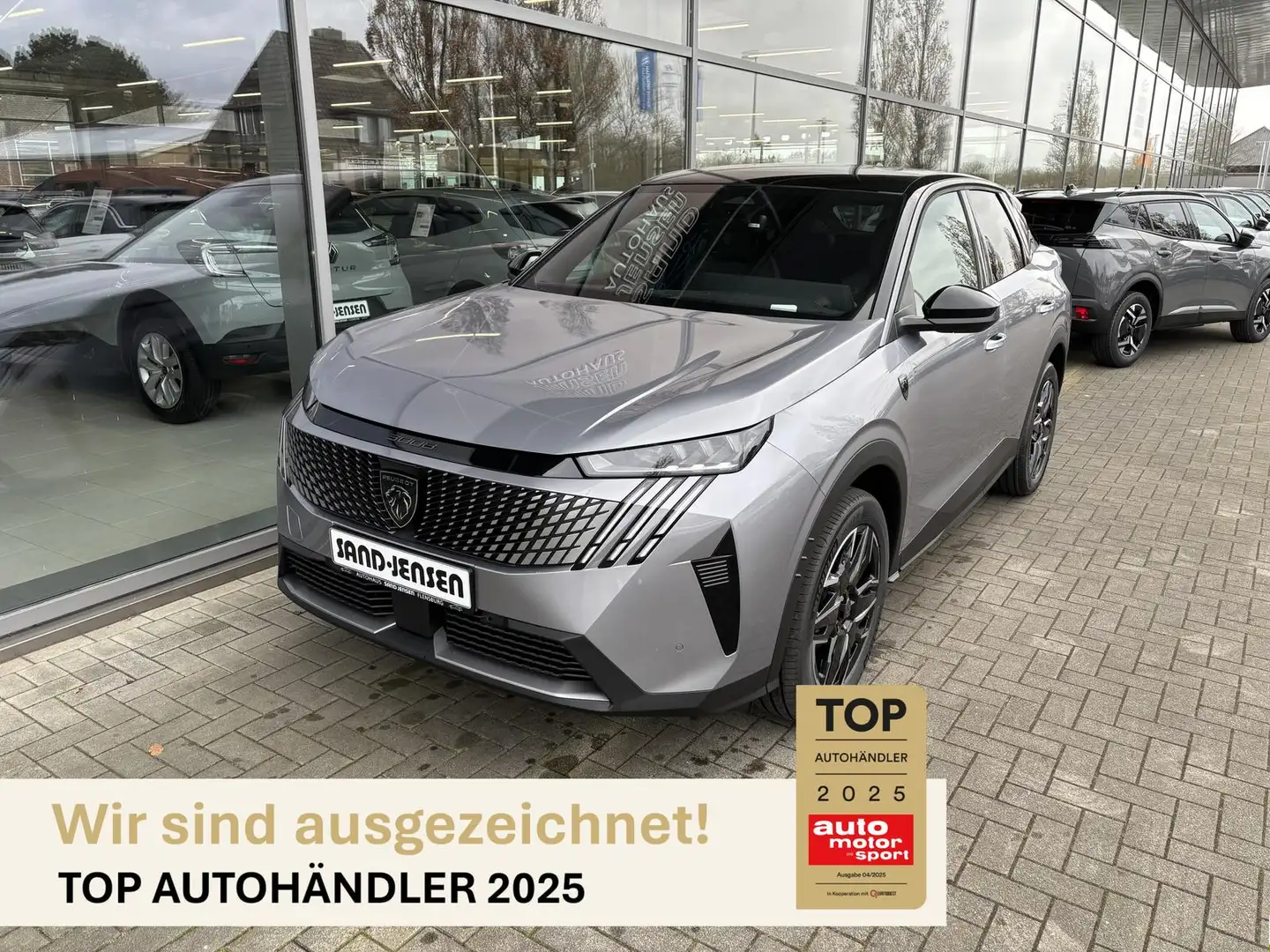 Peugeot 3008 GT MHEV 145 e-DSC6 Navi ACC Kamera 19" LED Grau - 1