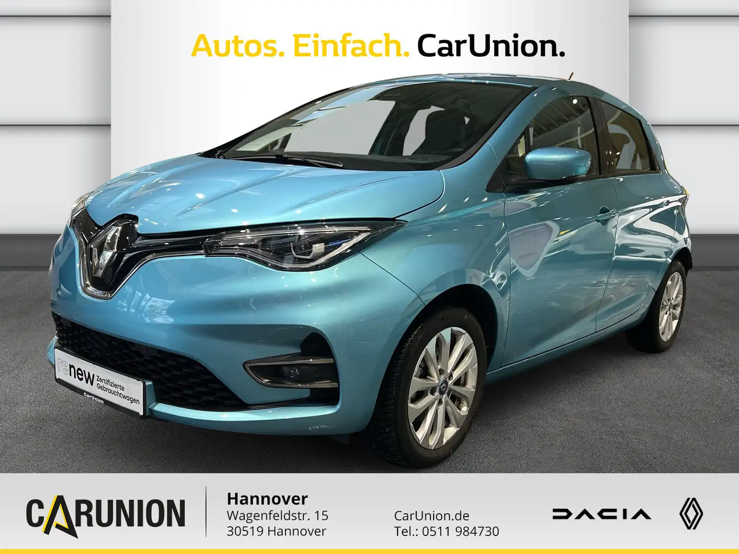 Renault ZOE 100% el. EXPERIENCE Batteriekauf R135 Z.E Bleu - 1