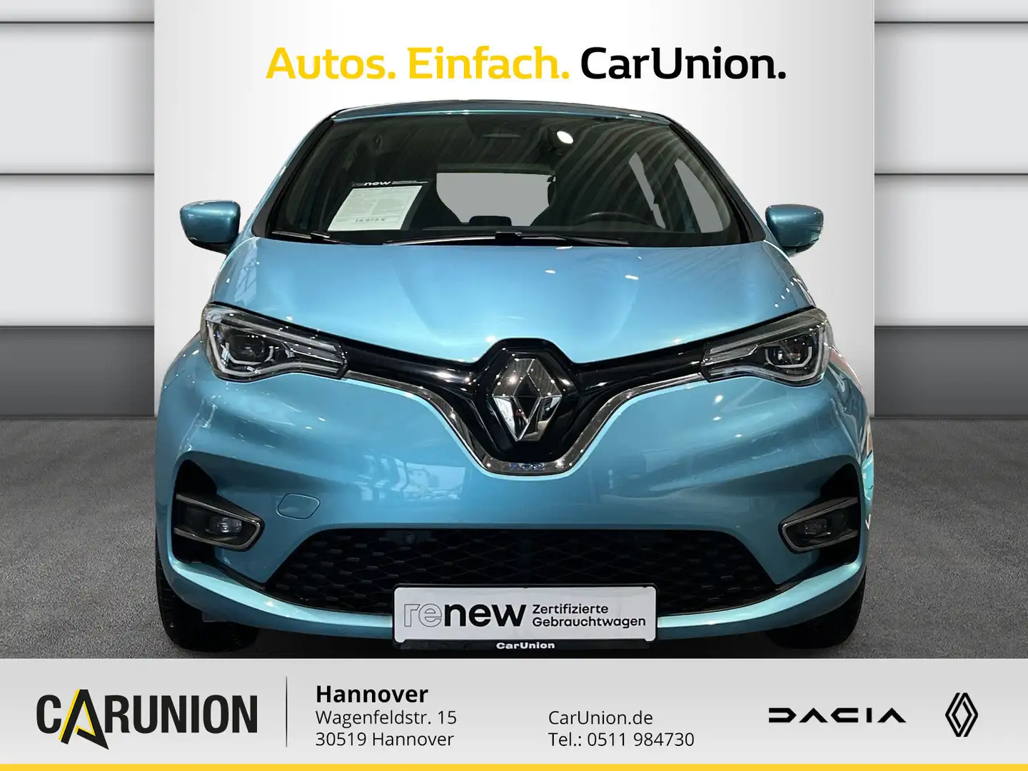 Renault ZOE 100% el. EXPERIENCE Batteriekauf R135 Z.E Modrá - 2